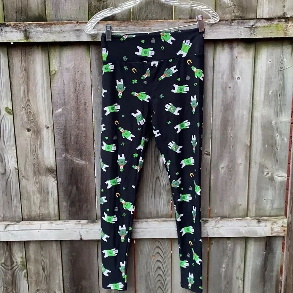 Lularoe StPatricks day leggings